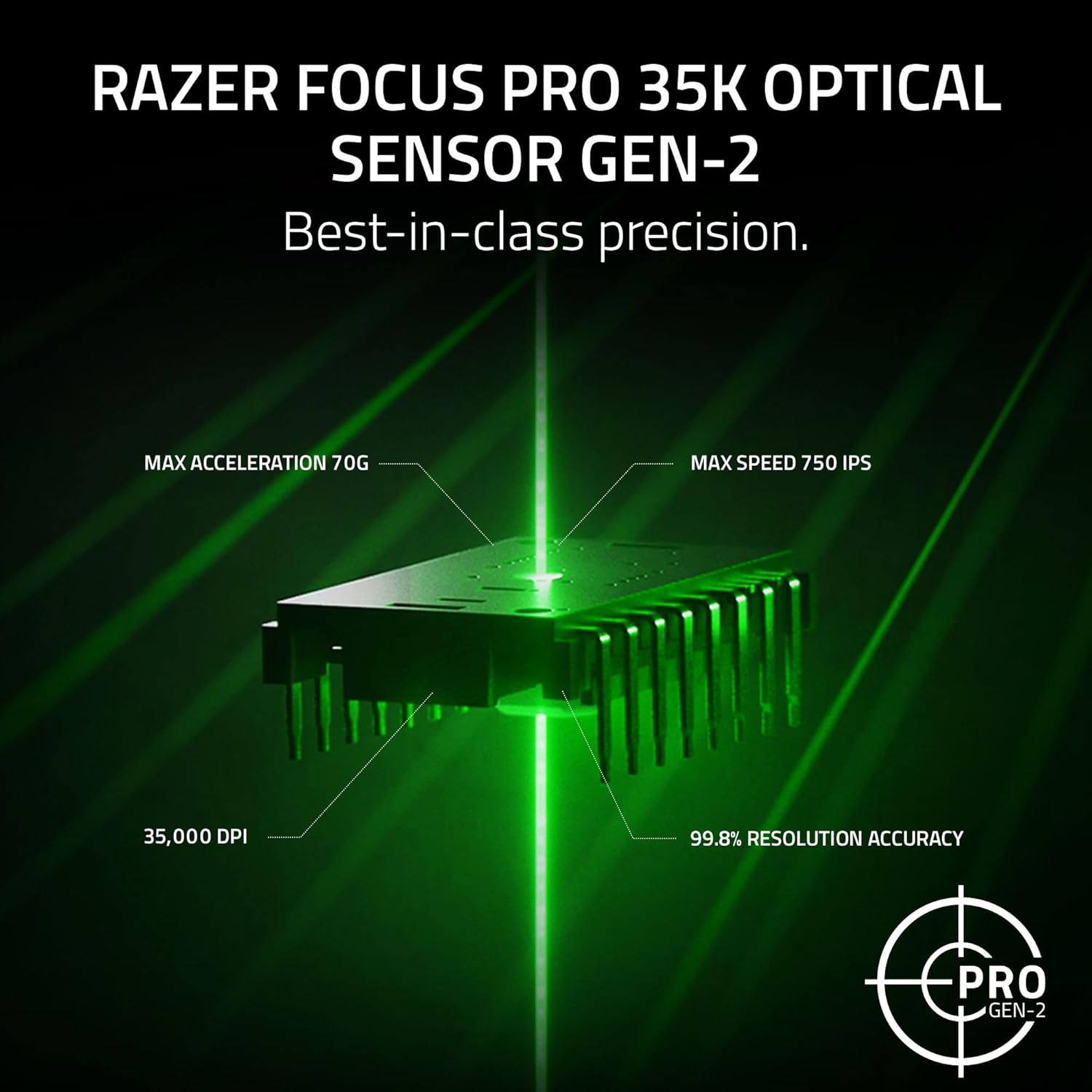 Razer Viper V3 Pro SE - Ultra Light Wireless Balanced E-Sports Gaming Mouse - 54g - Focus Pro 35K Se