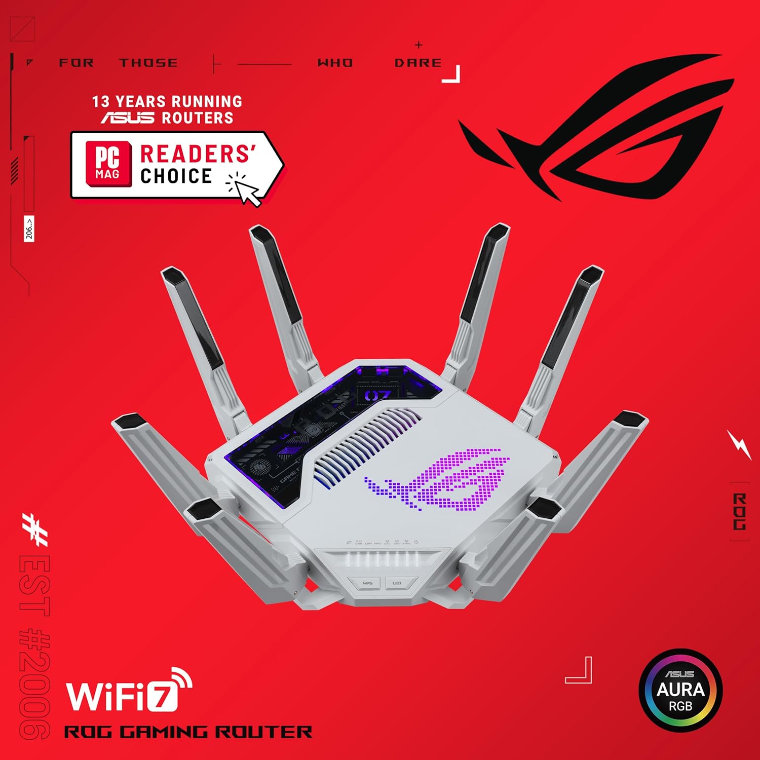 ASUS ROG Rapture GT-BE19000AI WiFi 7 Router