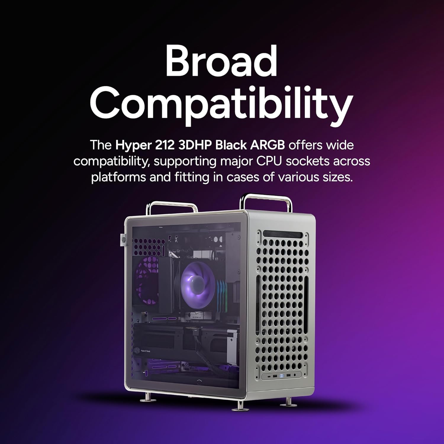 Cooler Master Hyper 212 3DHP ARGB CPU Air Cooler