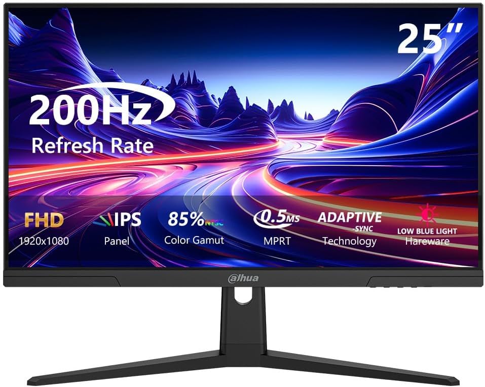 Dahua 24.5 FHD Gaming Monitor 165Hz