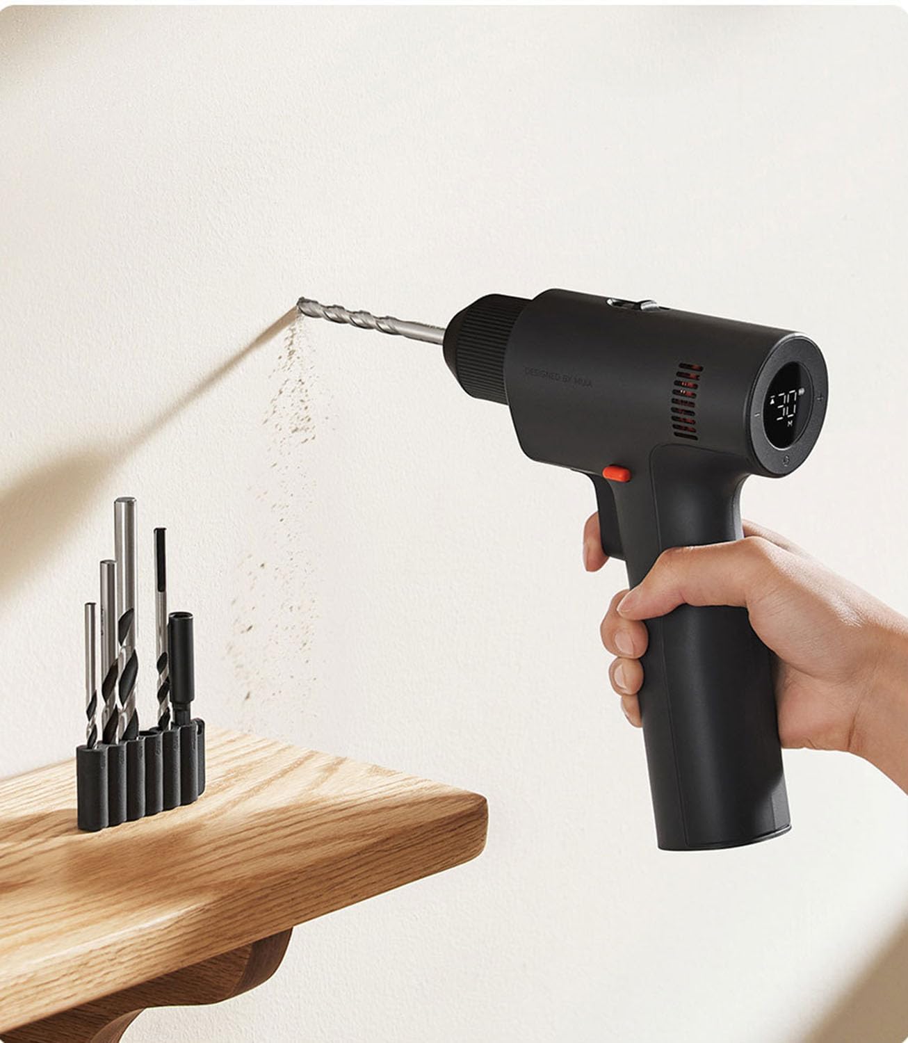 XIAOMI Mijia Brushless Electric Drill 2 Gen,Maximum 50N·m Torque,32-Speed Gear,Brushless Motor Type