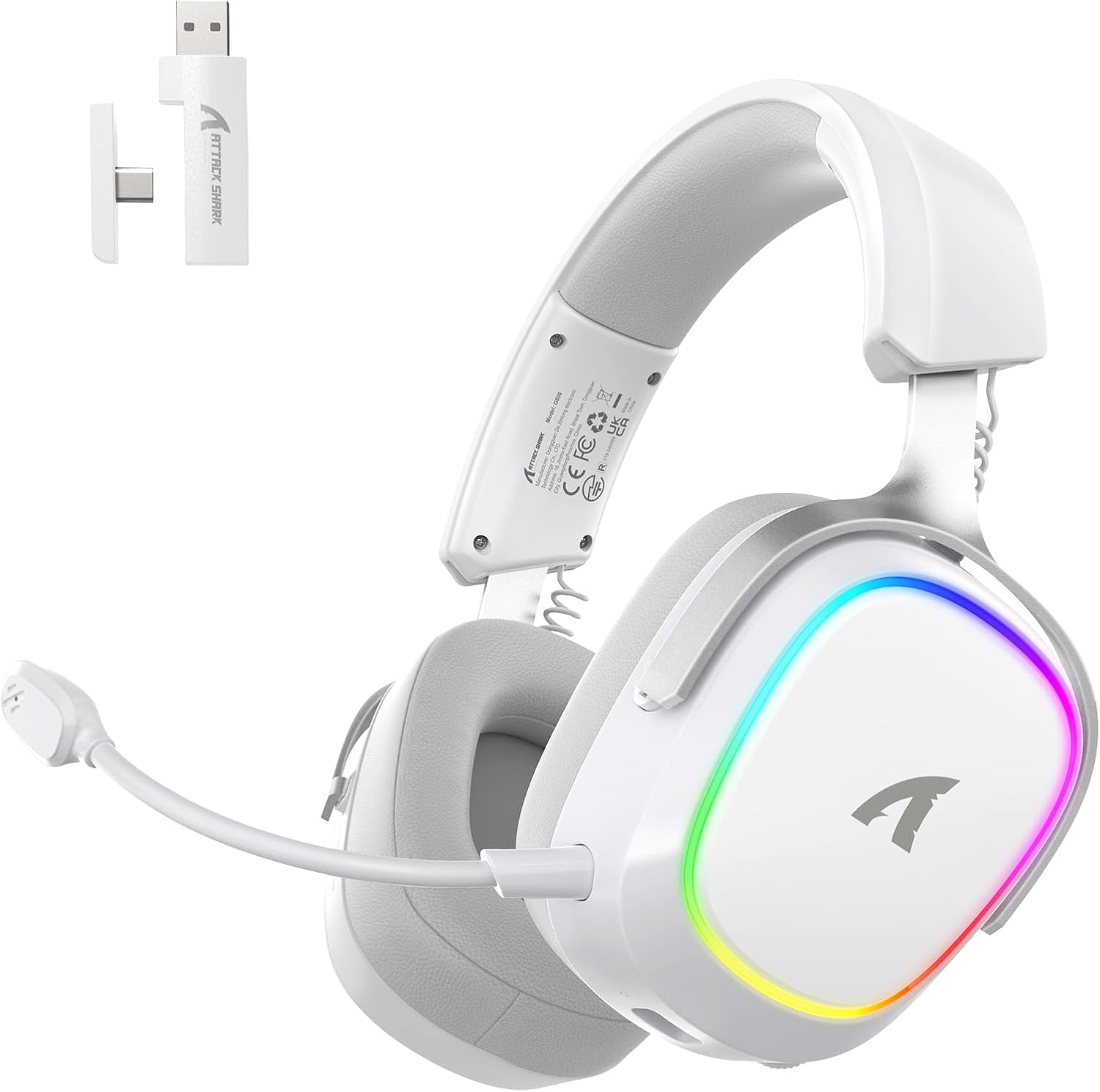 ATTACK SHARK G800 Wireless RGB Gaming Headset