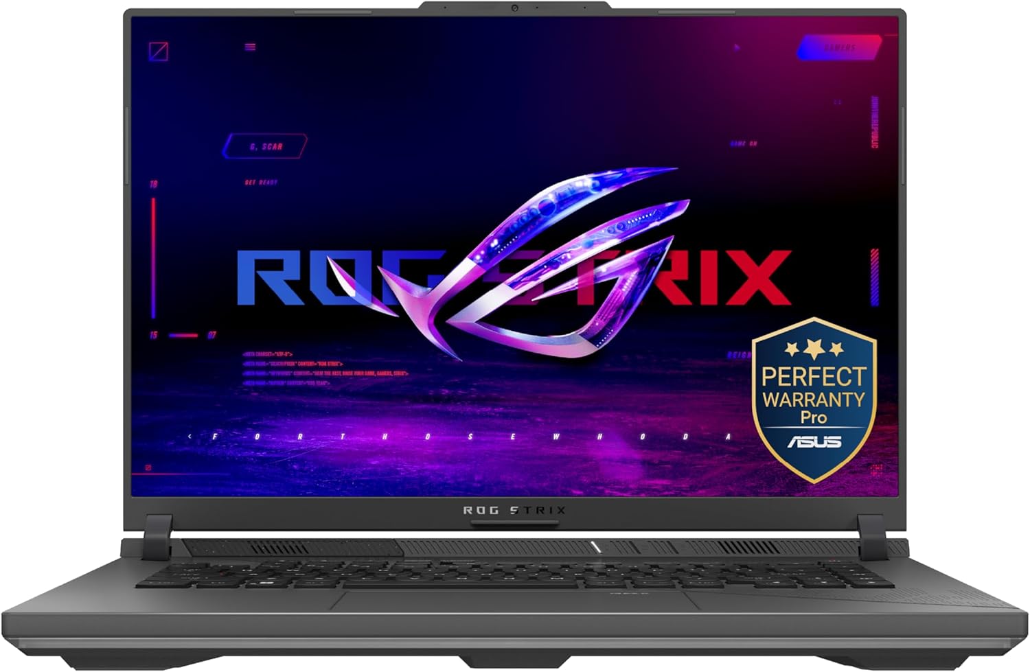 ASUS ROG Strix G16 G614PH-RV161W Gaming Laptop Ryzen 9 8940HX RTX 5050 8GB 16GB DDR5 5200Mhz 1TB SSD 16' FHD 165Hz Windows 11 Black