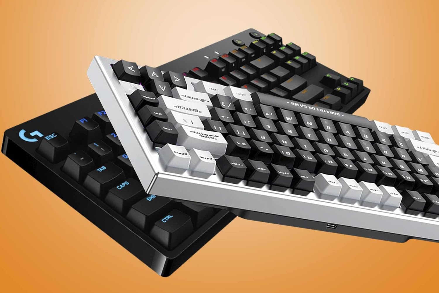 Havit KB906L RGB Mechanical Gaming Keyboard, 68 Keys, 8K Polling