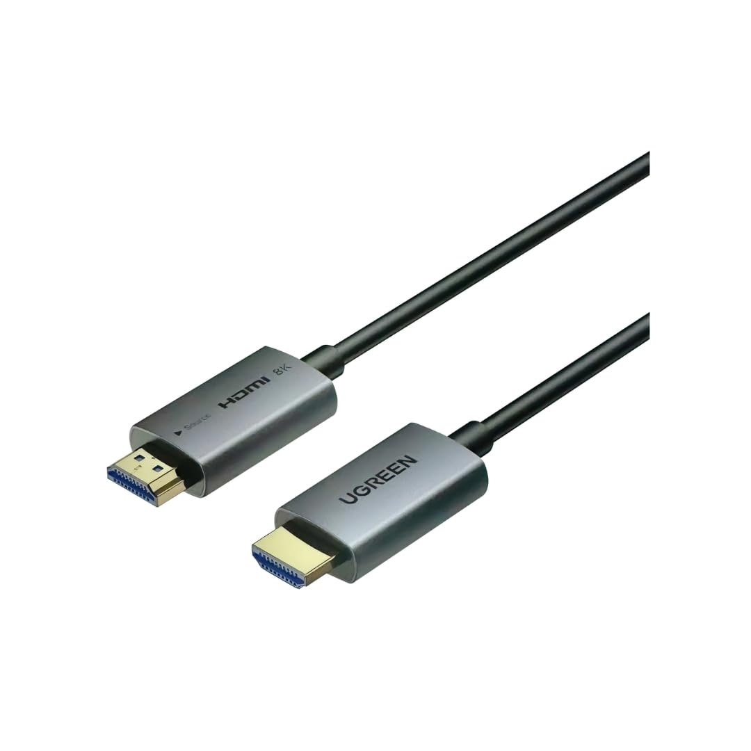 UGREEN 10 Meter 8K HDMI Fiber Optic Cable Male to Male Aluminum Shell – HD183-55504