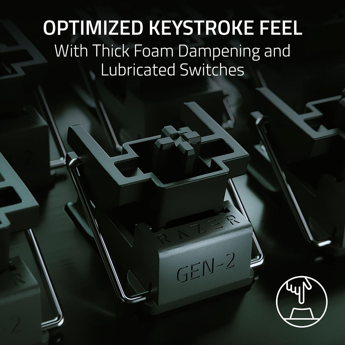 Razer Huntsman V3 Pro TKL 8KHz Esports Gaming Keyboard: Analog Optical Switches Gen 2-8000 Hz Polling Snap Tap - Rapid Trigger - Adjustable Actuation - Media Controls - Niko Edition