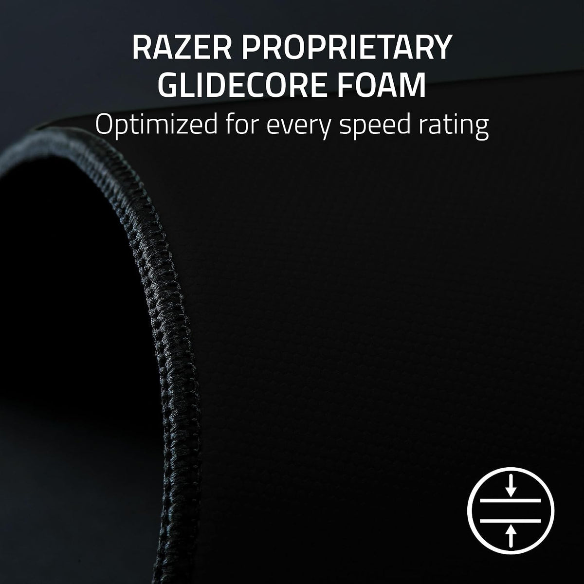 Razer Gigantus V2 NiKo Edition - soft e-sports gaming mouse pad - soft GlideCore foam - specially woven surface for greater control - rollable - 500 mm x 480 mm NiKo