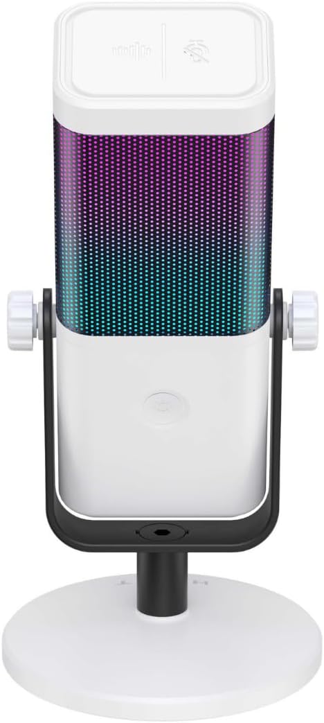 Havit GK65 USB-C Portable RGB Wired Cardioid Condenser Microphone