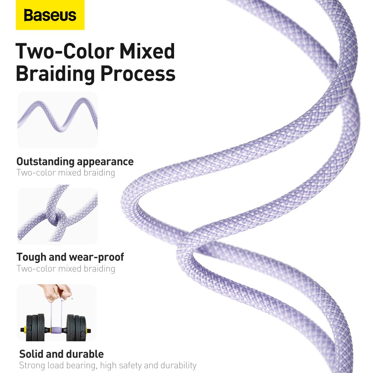 Baseus 2M 20W USB-C to Lightning Cable