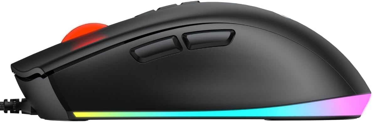 Havit MS1040 V1 RGB Gaming Mouse - Black