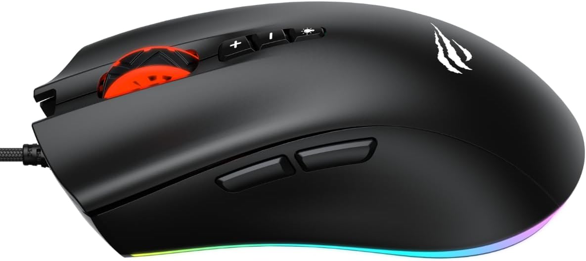 Havit MS1040 V1 RGB Gaming Mouse - Black