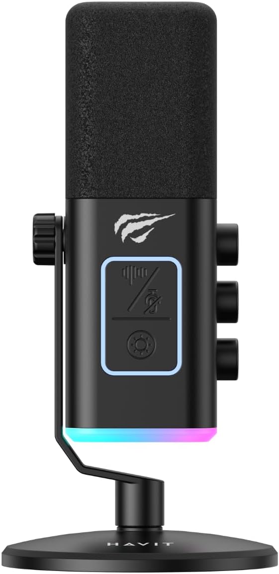 Havit GK71 RGB USB Gaming Microphone