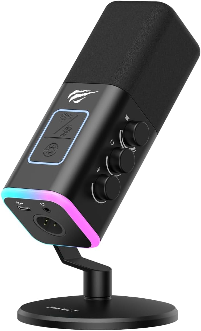 Havit GK71 RGB USB Gaming Microphone