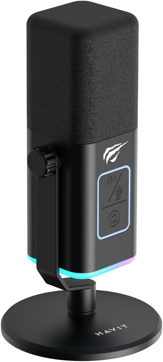 Havit GK71 RGB USB Gaming Microphone