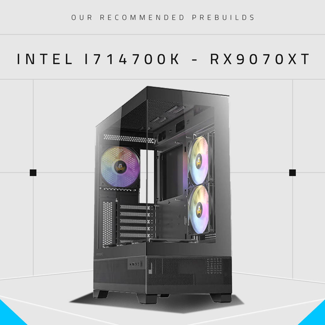 AHW Gaming Build 05 (Intel Core i7 14700K & RX 9070 XT) - AHW Store
