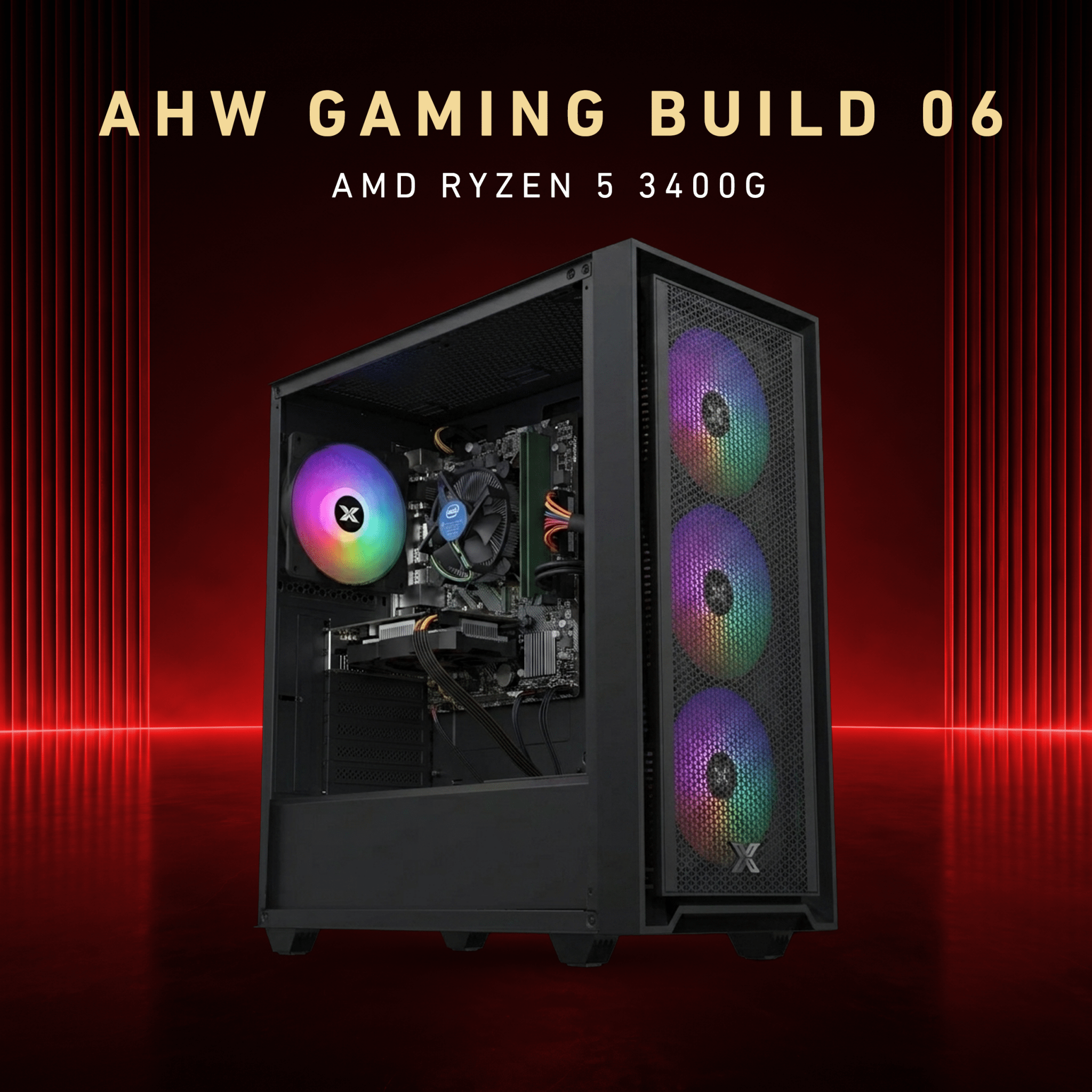 AHW Gaming Build 06 (AMD Ryzen 5 3400G) - AHW Store