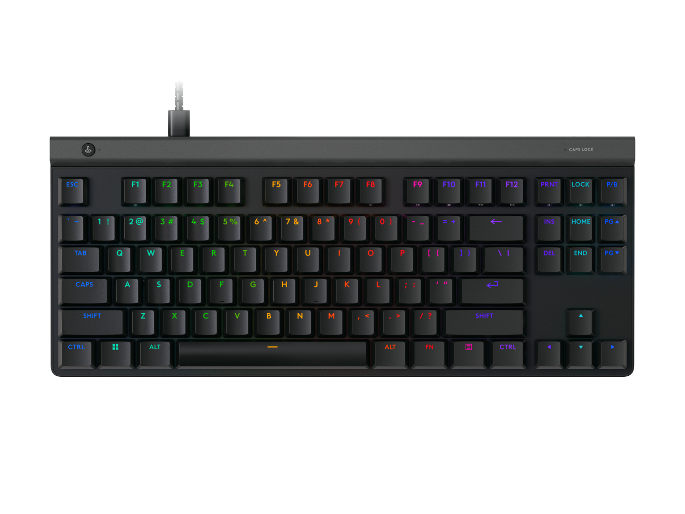 LOGITECH G515 TKL Wired Gaming Keyboard USB Black (US)