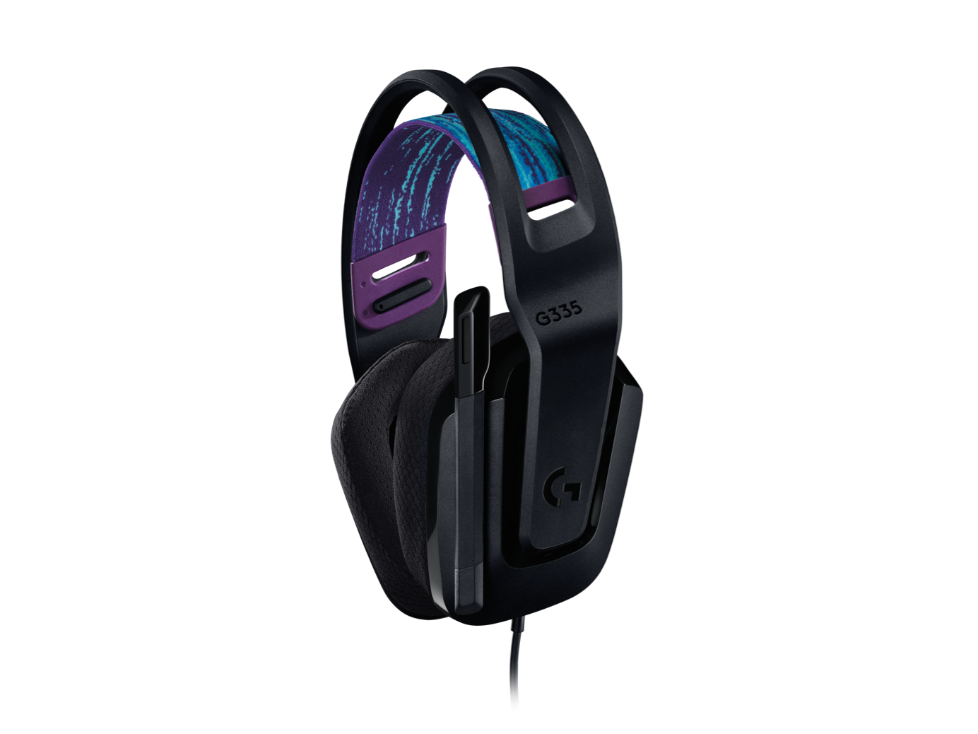 Logitech G335 Wired Gaming Headset Black - 981-000978