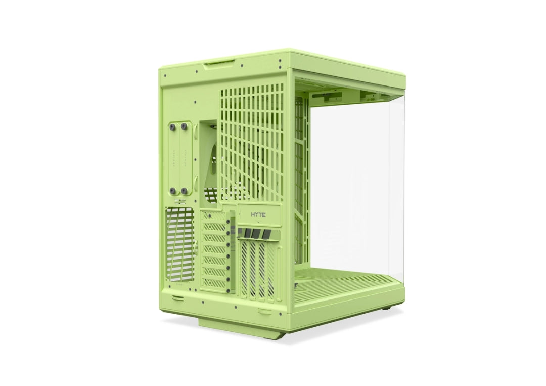 HYTE Y70 Mid-Tower ATX Case – All Green, PCIe 4.0 Riser Cable Included (CS-HYTE-Y70-MM)