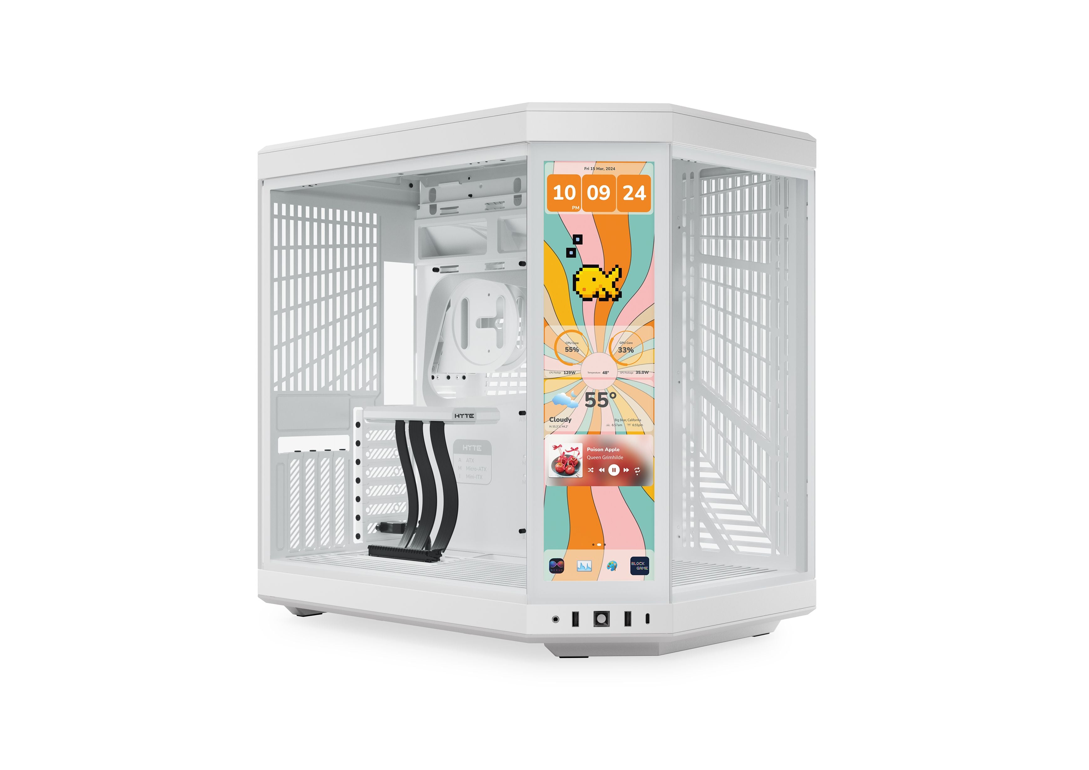 HYTE Y70 Touch Infinite Mid-Tower Case
