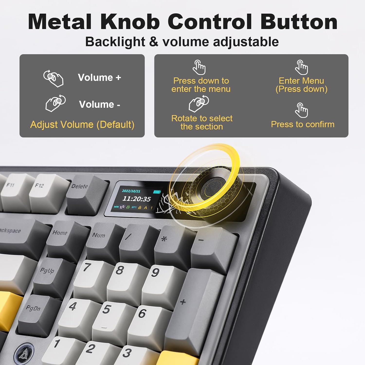 AJAZZ AK980 Wireless Mechanical Keyboard - AHW Store