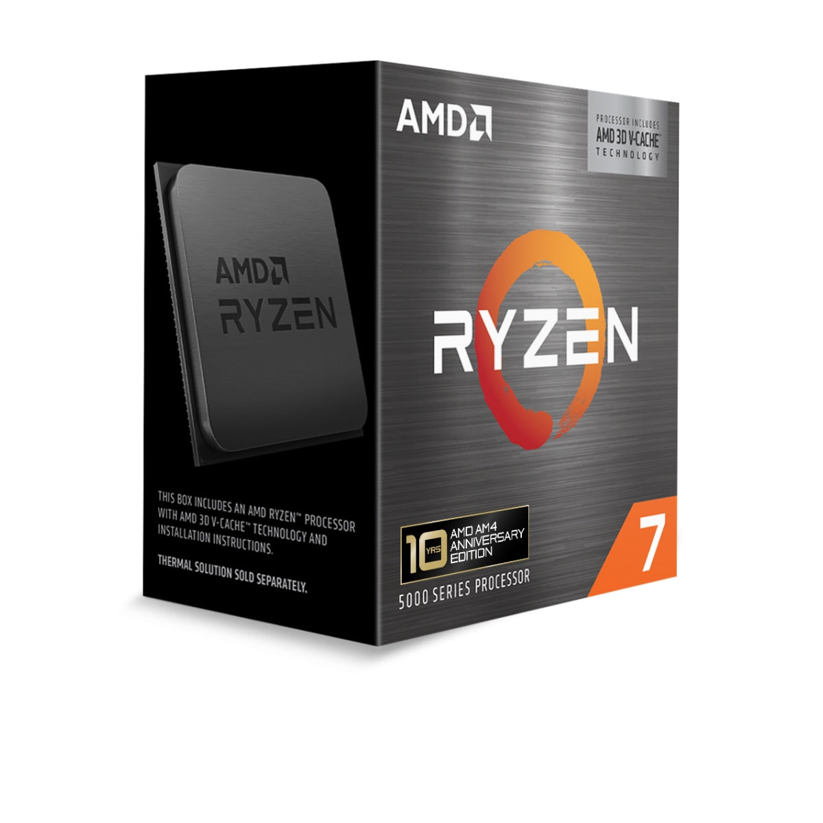 AMD Ryzen 7 5800X3D Processor 8 Cores 16 Threads 4.5 Ghz Max Boost AM4 Socket