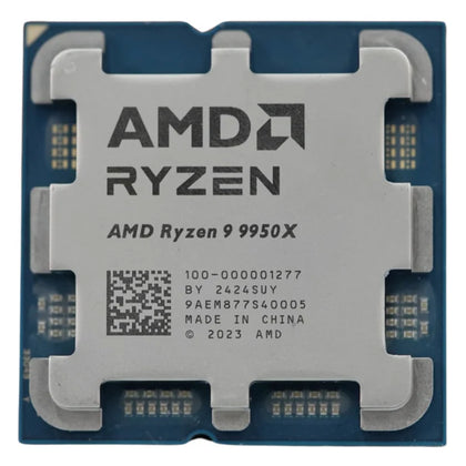 AMD Ryzen 9 9950X Processor 16 Cores 32 Threads 5.6 Ghz Max Boost AM5 Socket Radeon Graphics Tray