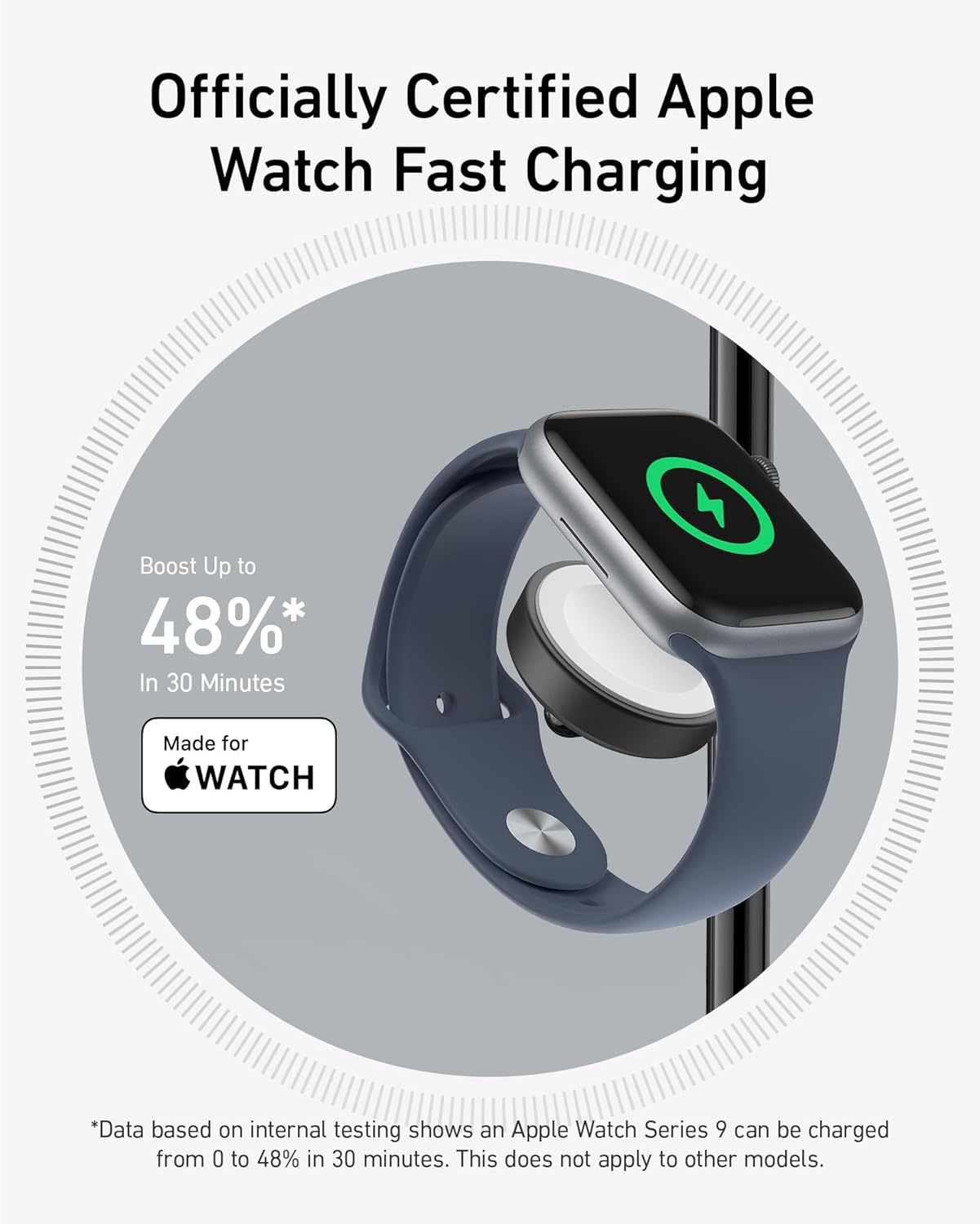 Anker 3 - in - 1 Wireless Charging Station, MagSafe Charger Compatible, Qi2 Certified 15W Wireless Stand - AHW Store