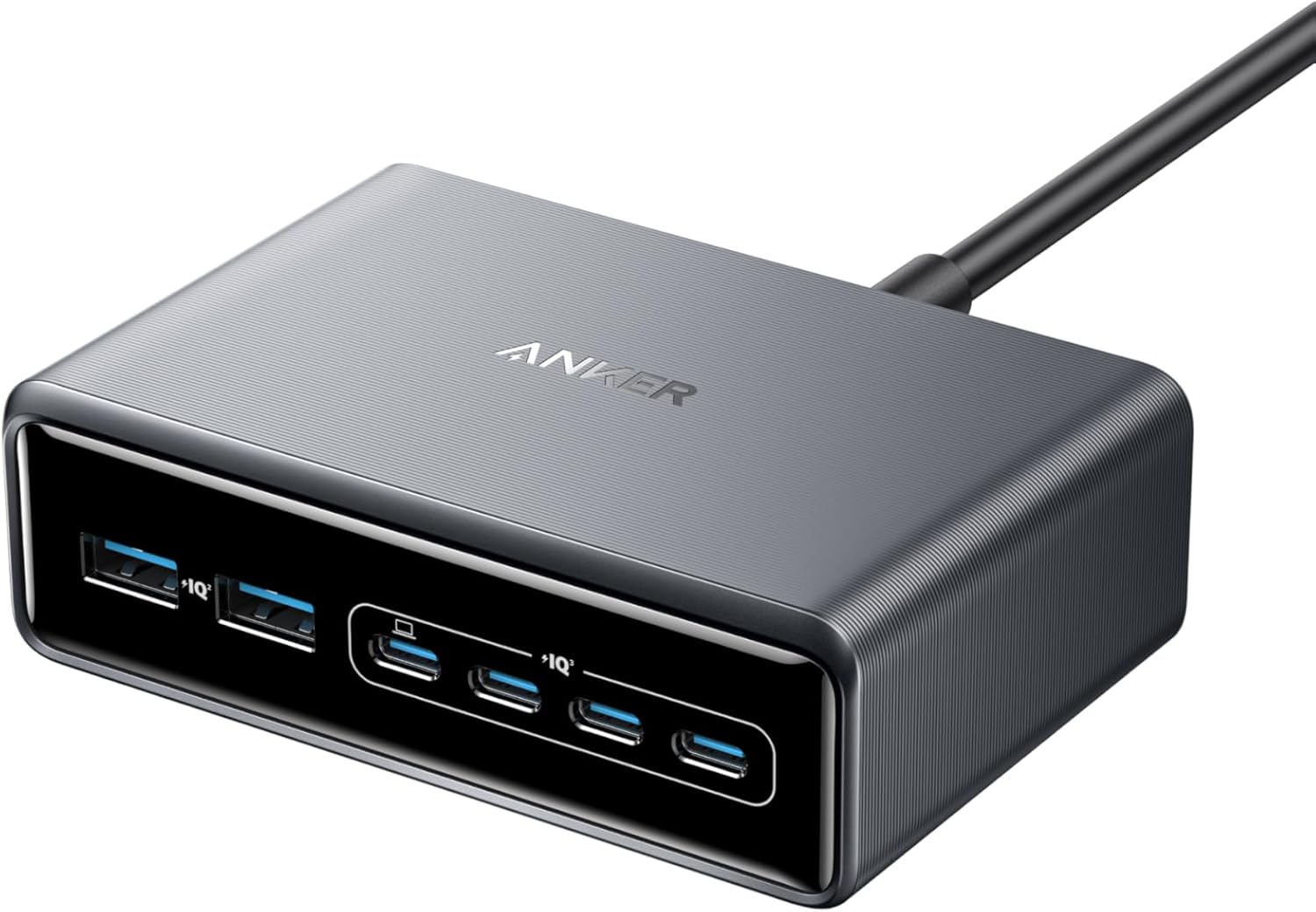Anker Prime Charger (200W, 6 Ports, GaN) [PSE Technology Standards Compliant/USB PD Compatible] MacB - AHW Store