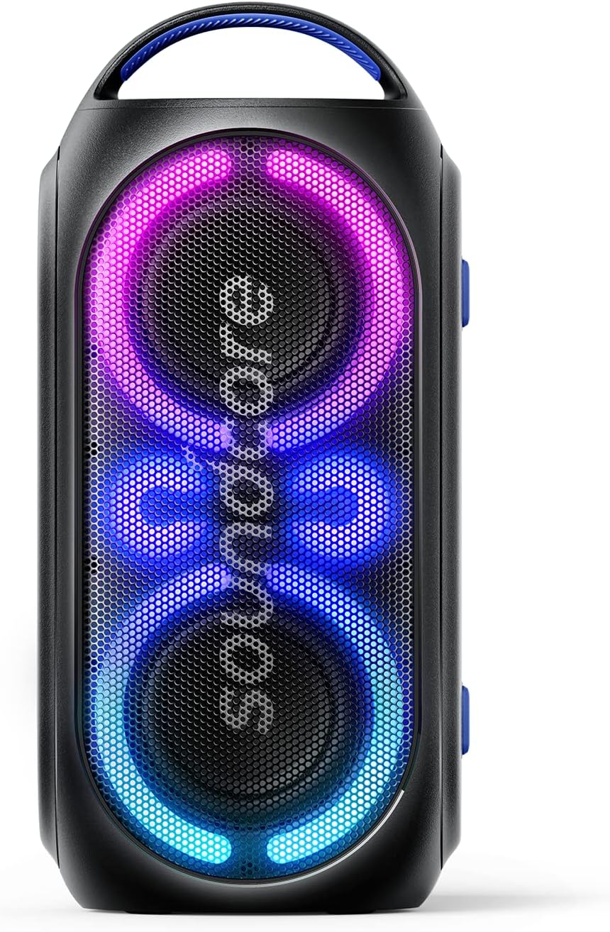 Anker Soundcore Rave Party 2 Portable Speaker, 120W Stereo, PartyCast 2.0, Light Show, IPX4 Water - Re - AHW Store