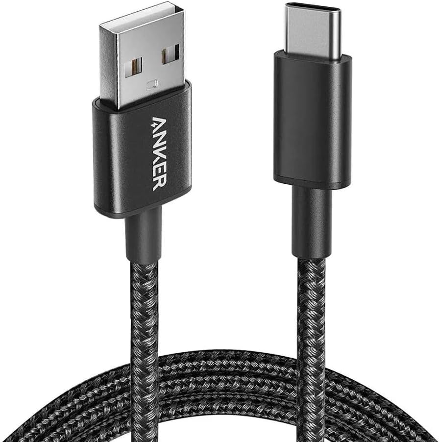 Anker USB - C to USB A 2.0 cable (6ft/1.8m), High Durability Long life Strong Fast Type C Braided Char - AHW Store