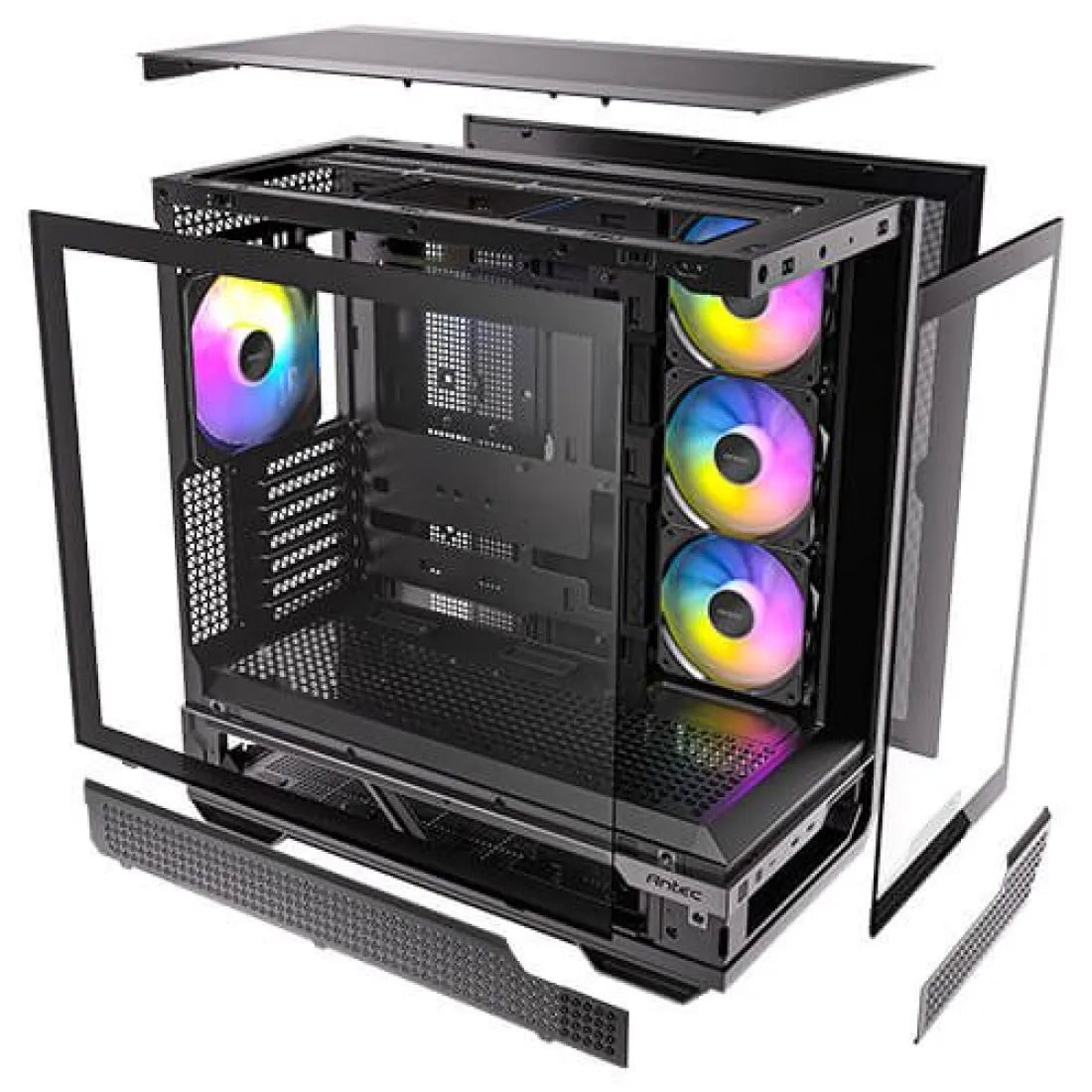 Antec C7 ARGB Mid Tower E - ATX Case 4 Fan Black - AHW Store