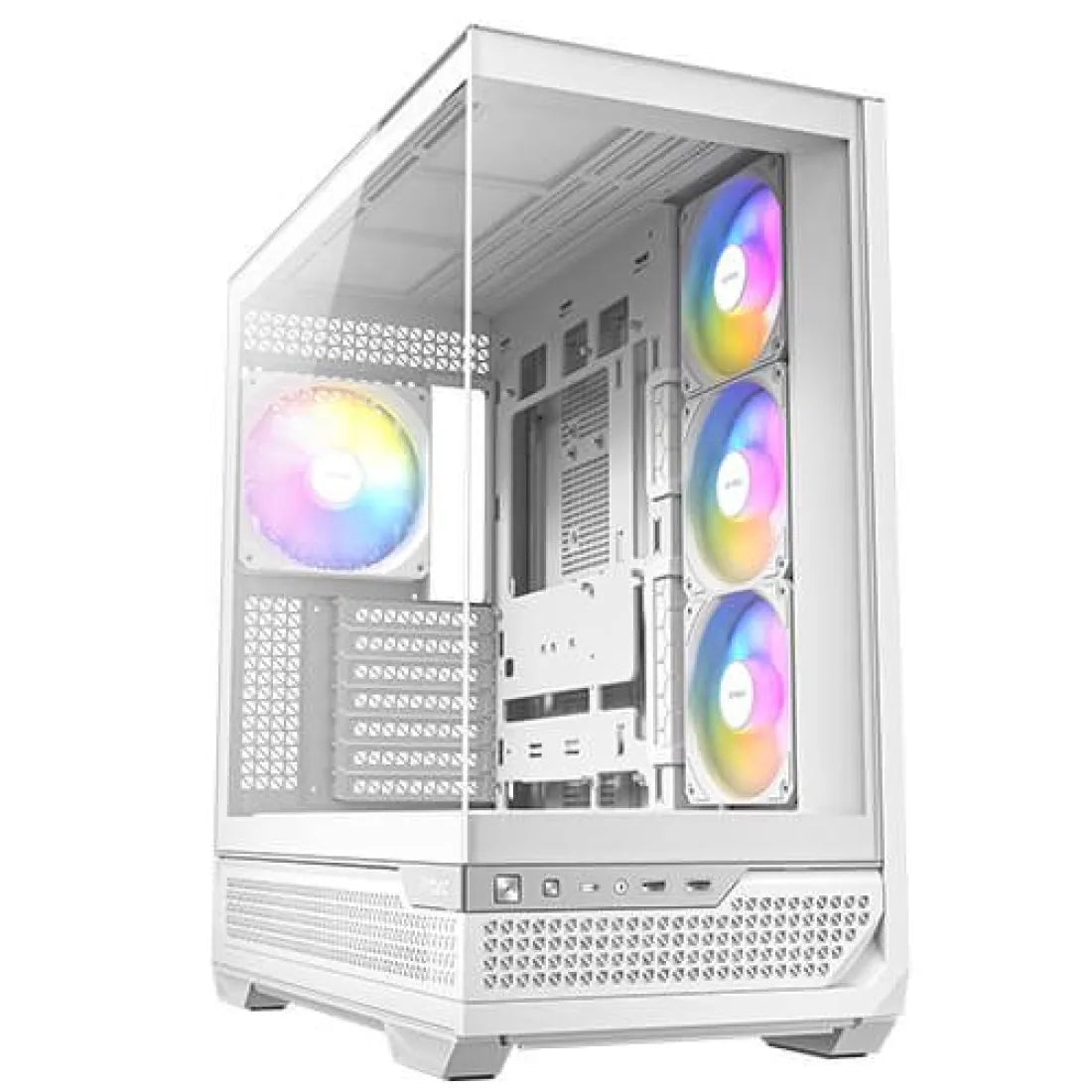 Antec C7 ARGB Mid Tower E - ATX Case 4 Fan White - AHW Store