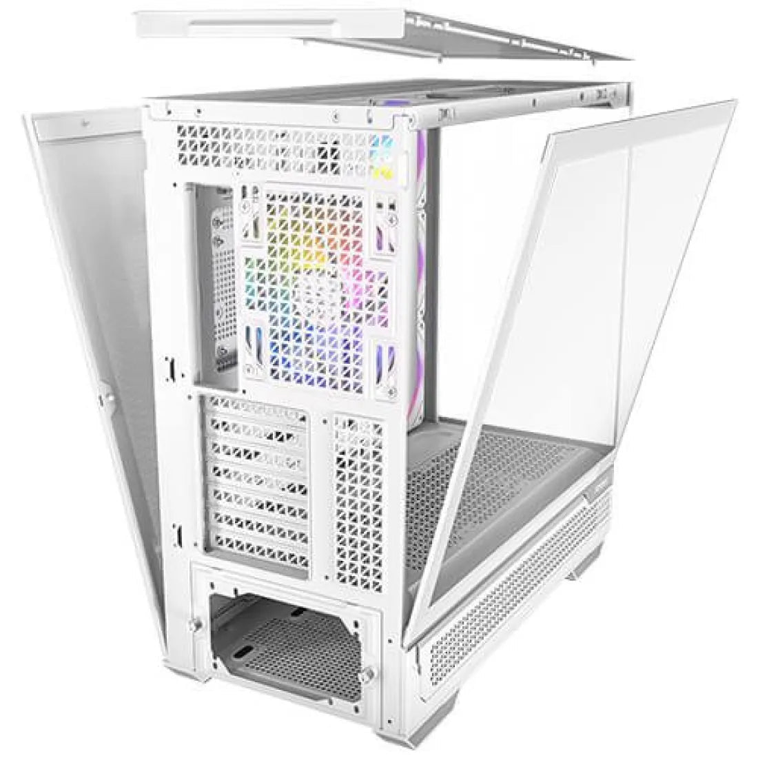 Antec C7 ARGB Mid Tower E - ATX Case 4 Fan White - AHW Store