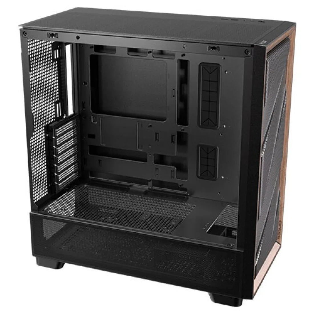 Antec Flux Mesh Mid Tower E-ATX Case 5 Fan Black - AHW Store