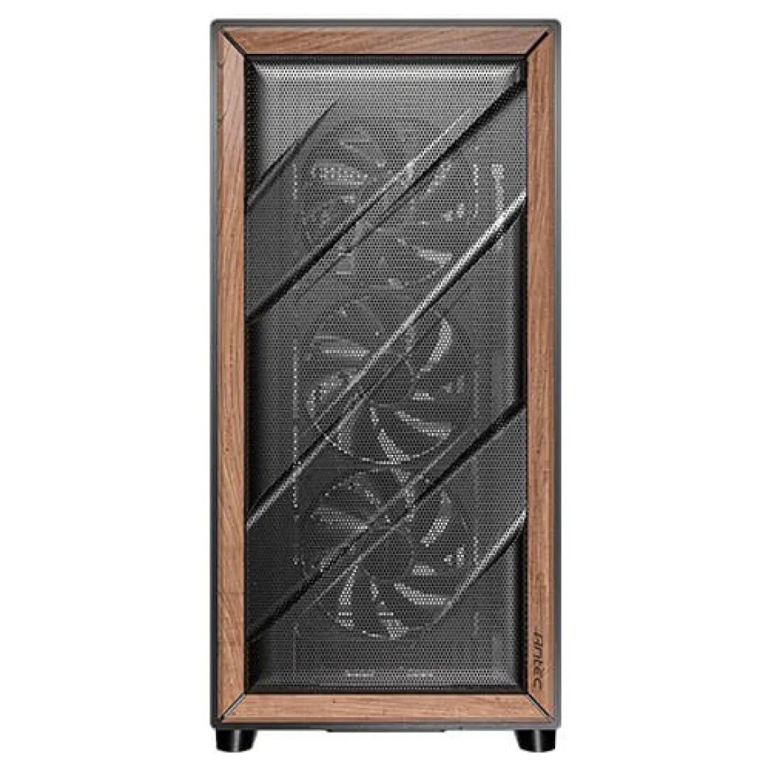 Antec Flux Mesh Mid Tower E-ATX Case 5 Fan Black - AHW Store