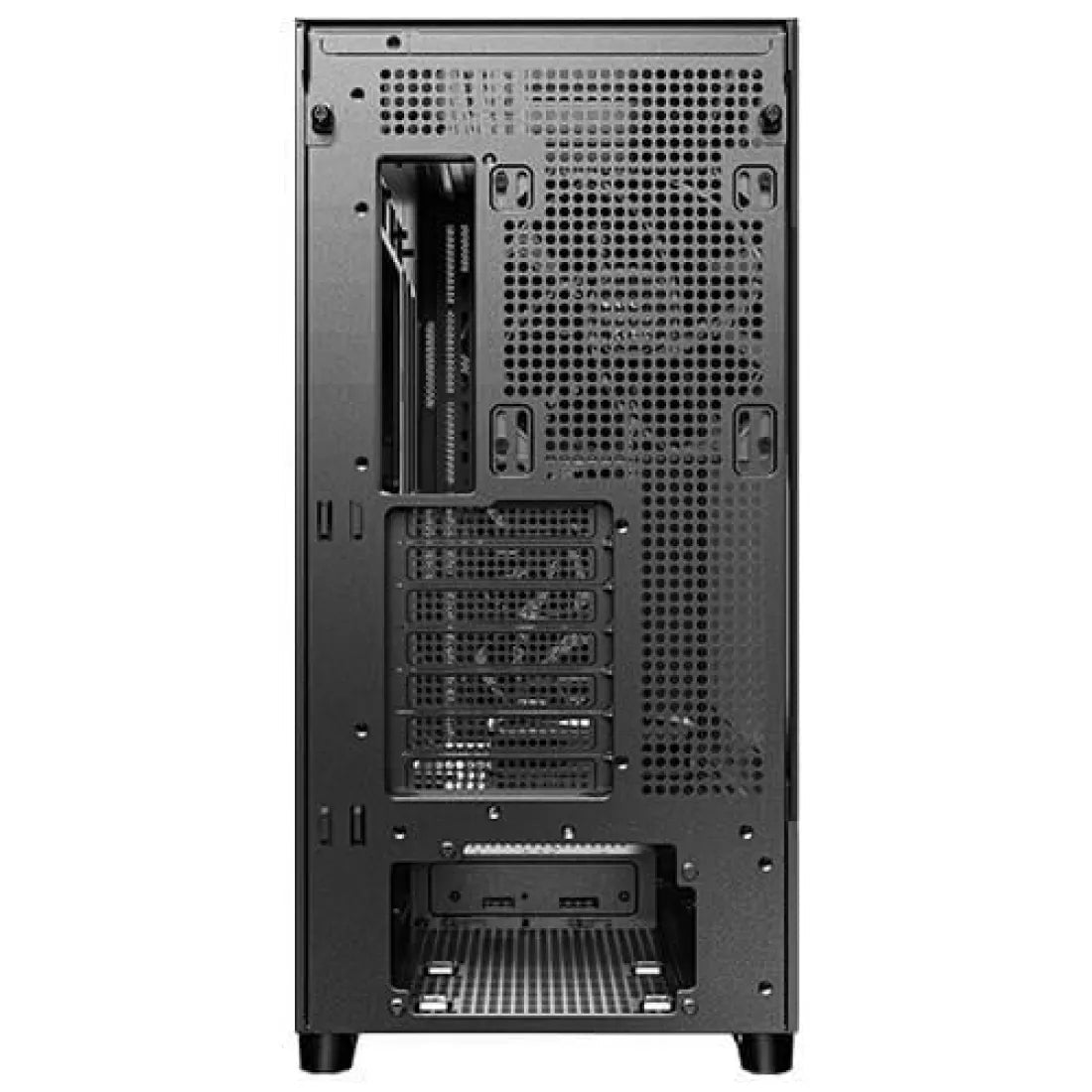 Antec Flux Mesh Mid Tower E-ATX Case 5 Fan Black - AHW Store
