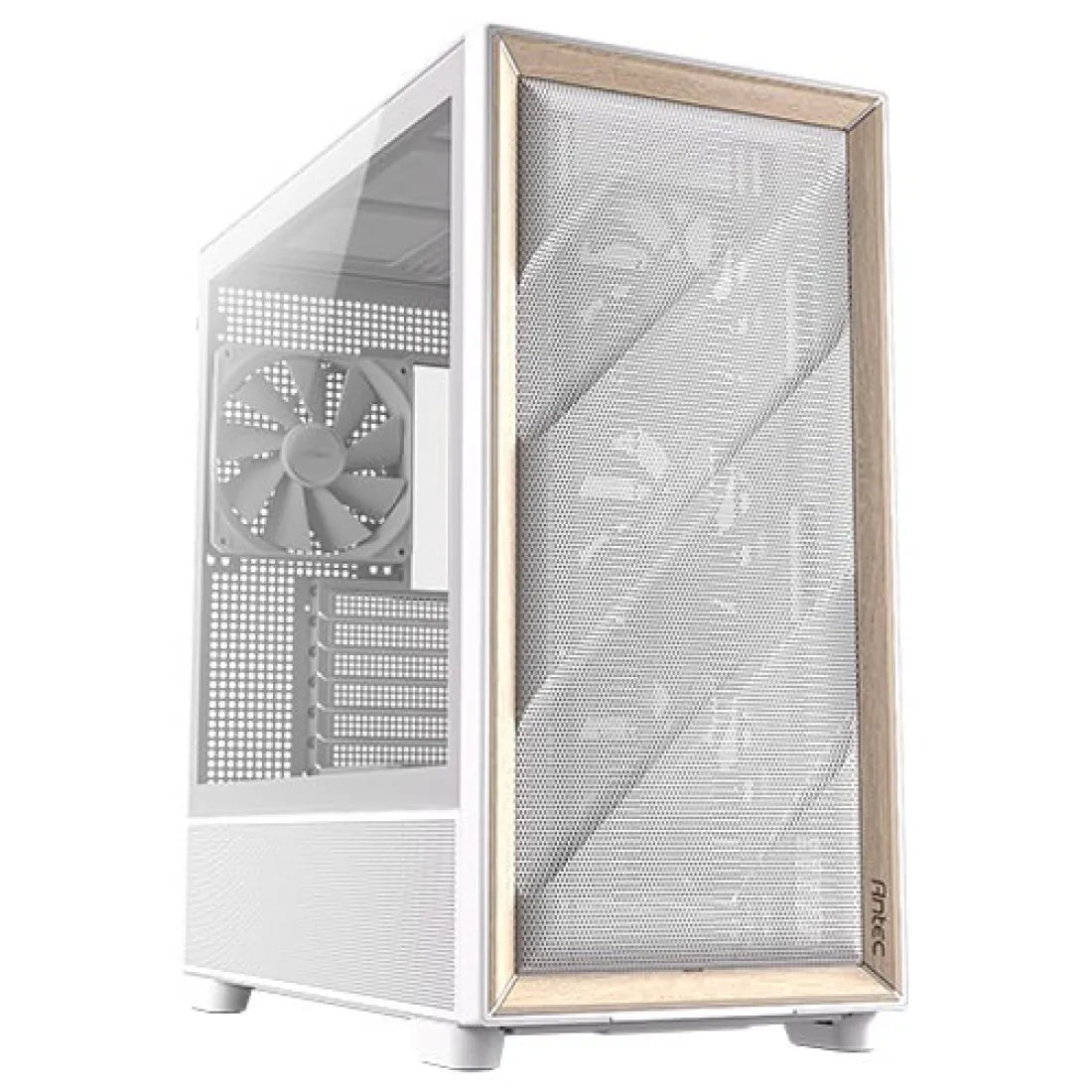 Antec Flux Mesh Mid Tower E - ATX Case 5 Fan White - AHW Store