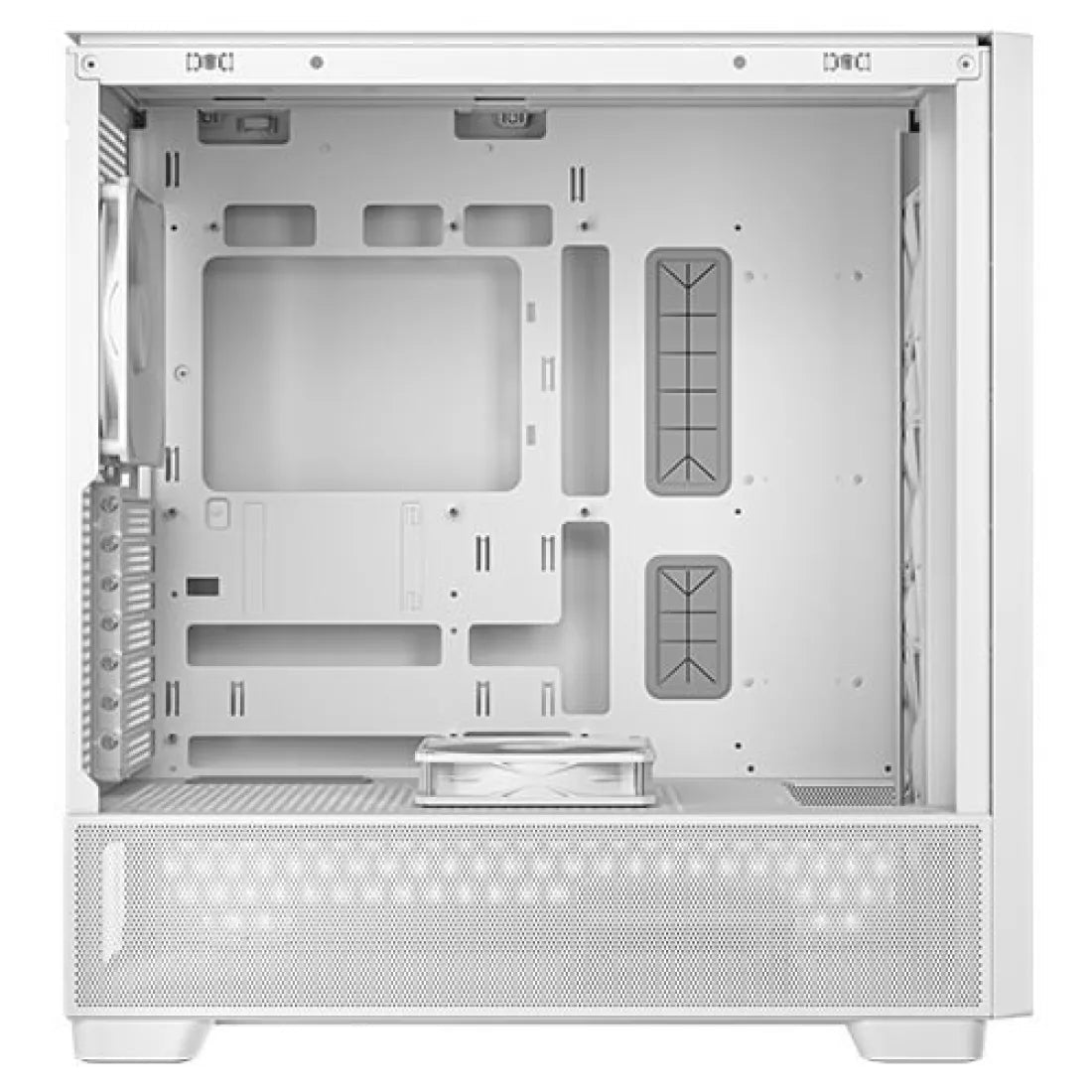Antec Flux Mesh Mid Tower E - ATX Case 5 Fan White - AHW Store
