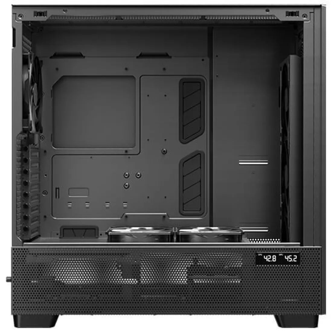 Antec Flux Pro Full Tower E - ATX Case 6 Fan Black - AHW Store