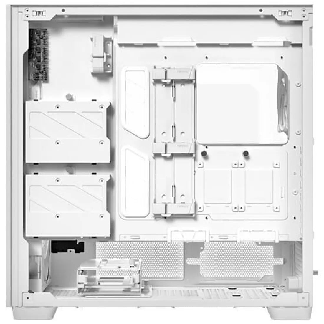 Antec Flux Pro Full Tower E - ATX Case 6 Fan White - AHW Store