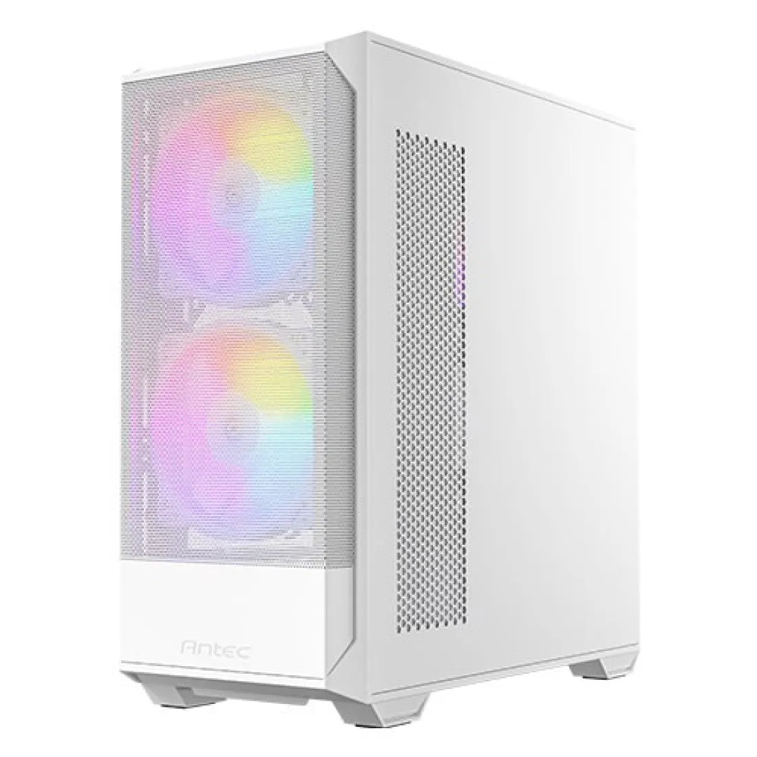Antec NX416 ARGB Mid Tower ATX Case 3 Fan White - AHW Store