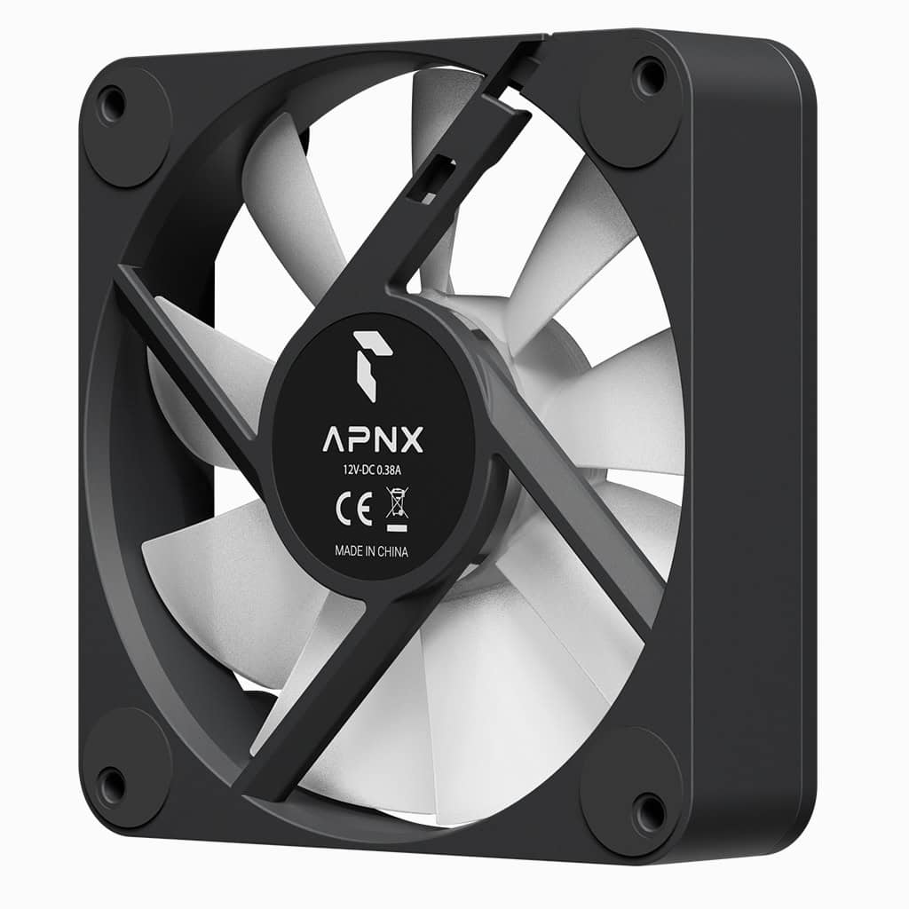 APNX FP1 120mm Reverse ARGB Fan Black Tray