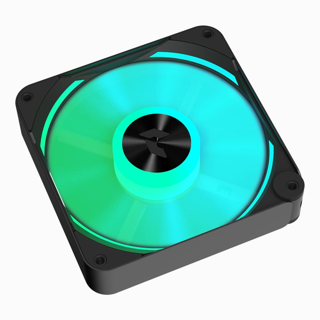 APNX FP2 120mm Reverse ARGB Fan Black - AHW Store