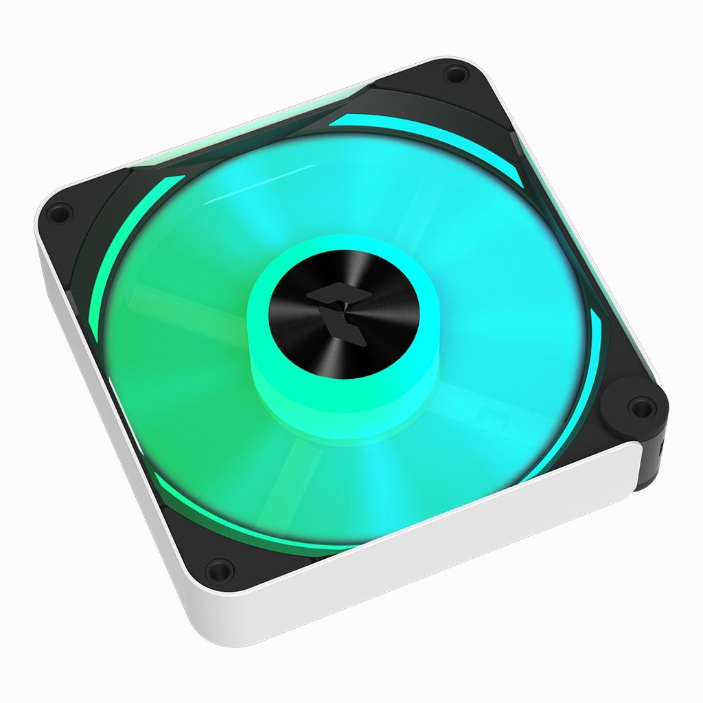 APNX FP2 120mm Reverse ARGB Fan White - AHW Store