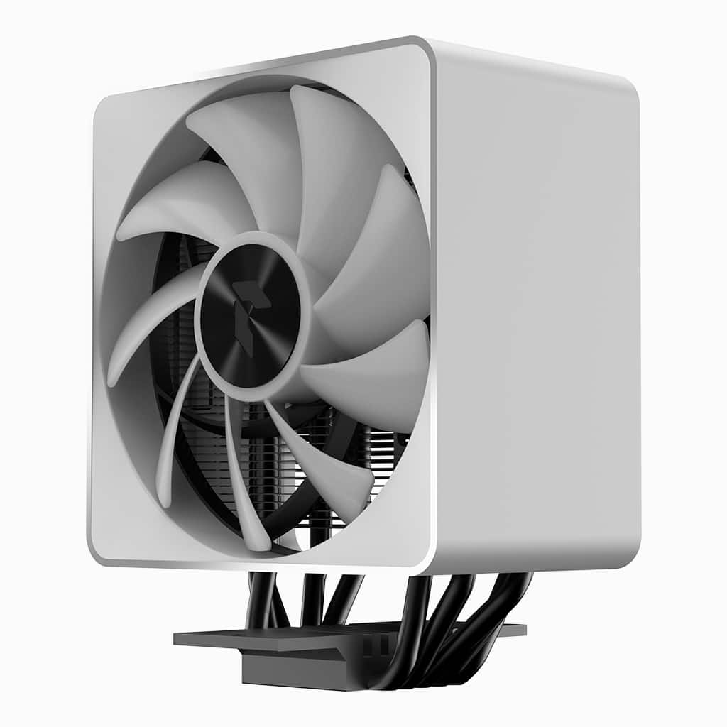 APNX Icicle AP1-V ARGB CPU Air Cooler White - AHW Store