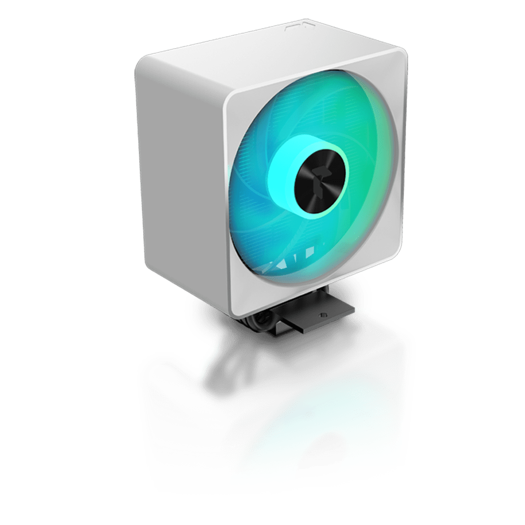 APNX Icicle AP1-V ARGB CPU Air Cooler White - AHW Store