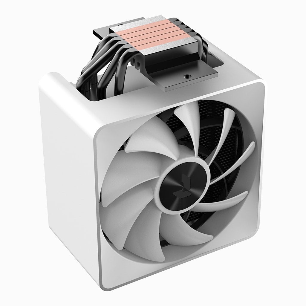 APNX Icicle AP1-V ARGB CPU Air Cooler White - AHW Store