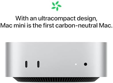 Apple 2024 Mac mini M4 24GB 512GB Silver - AHW Store