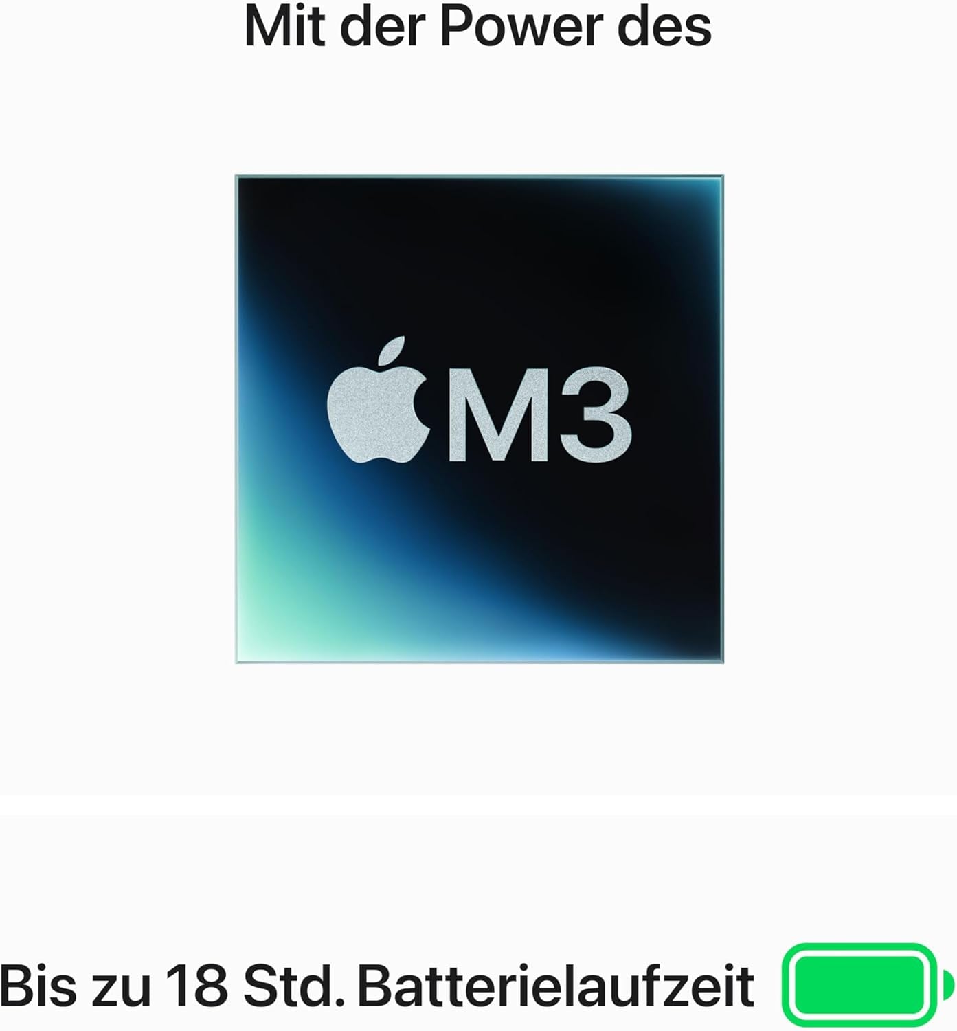 Apple 2024 MacBook Air Laptop M3 Chip 8GB Ram 512GB SSD 13" Retina Display Mitternacht - AHW Store